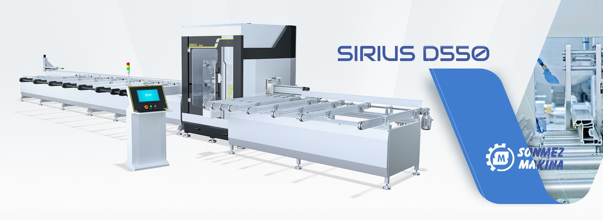 PVC Profil leme ve Kesim Merkezi SIRIUS D550
