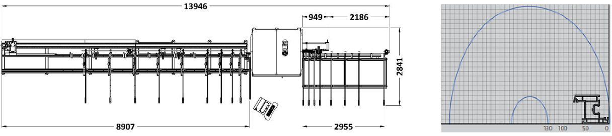 PVC Profil leme ve Kesim Merkezi SIRIUS D550
